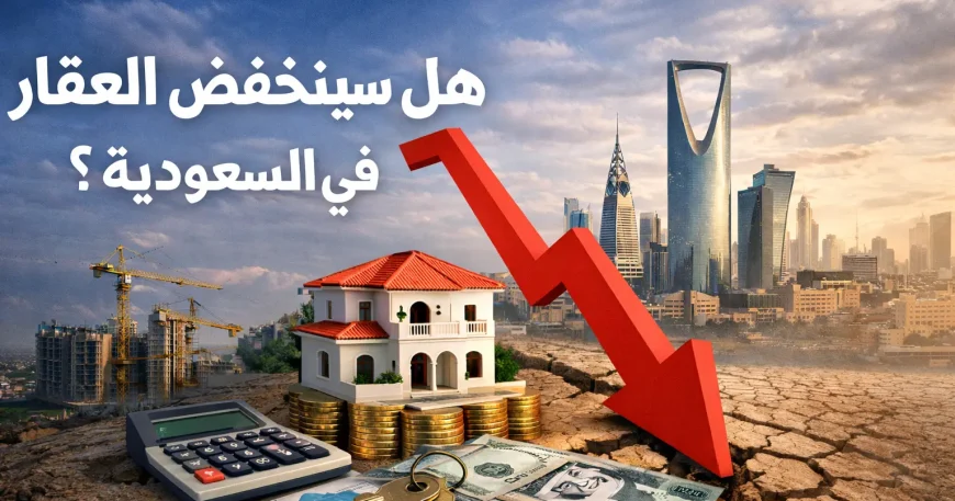 هل سينخفض العقار في السعودية
